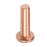 Copper Flat Head Rivets - Grade: Ec