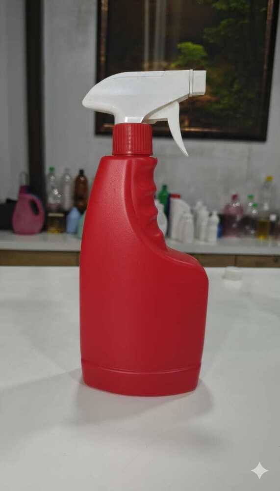Empty Bathroom Cleaner Bottle 