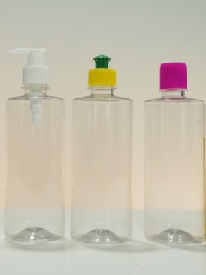 Empty Dishwash Bottle - Color: Transparent