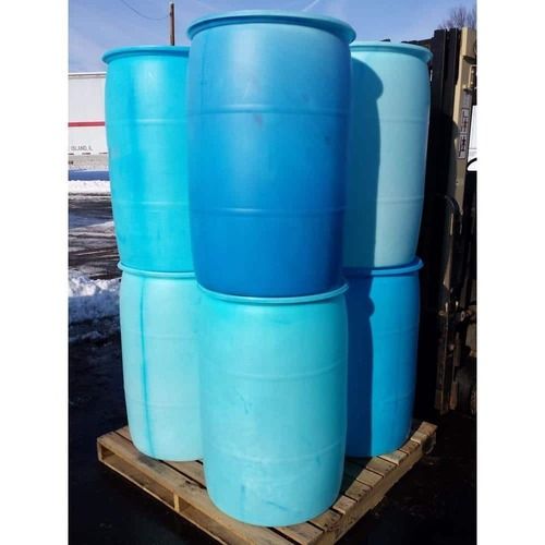 Clean HDPE Blue Drums