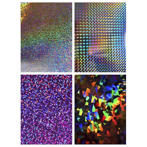 Colours Holographic Film