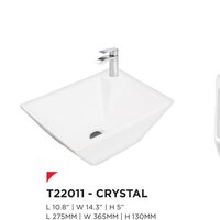 TABLE TOP WITH WASH BASIN T22011