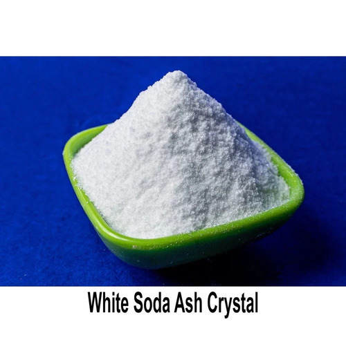 Soda ash crystals