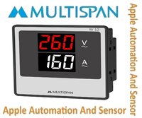 AV-12 Multispan Digital Ampere + Volt Meter