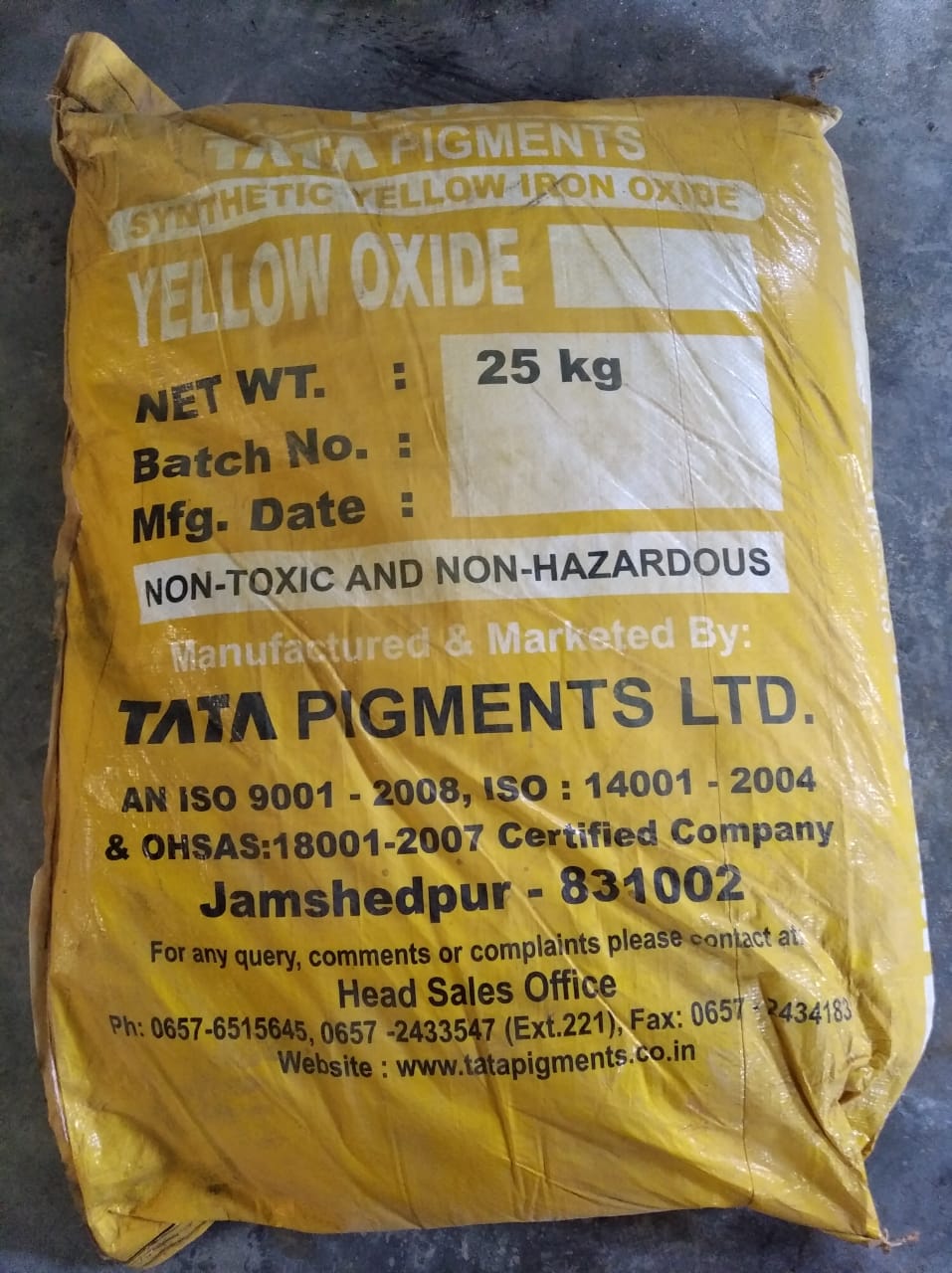 Tata Yellow Iron Oxide T- 920