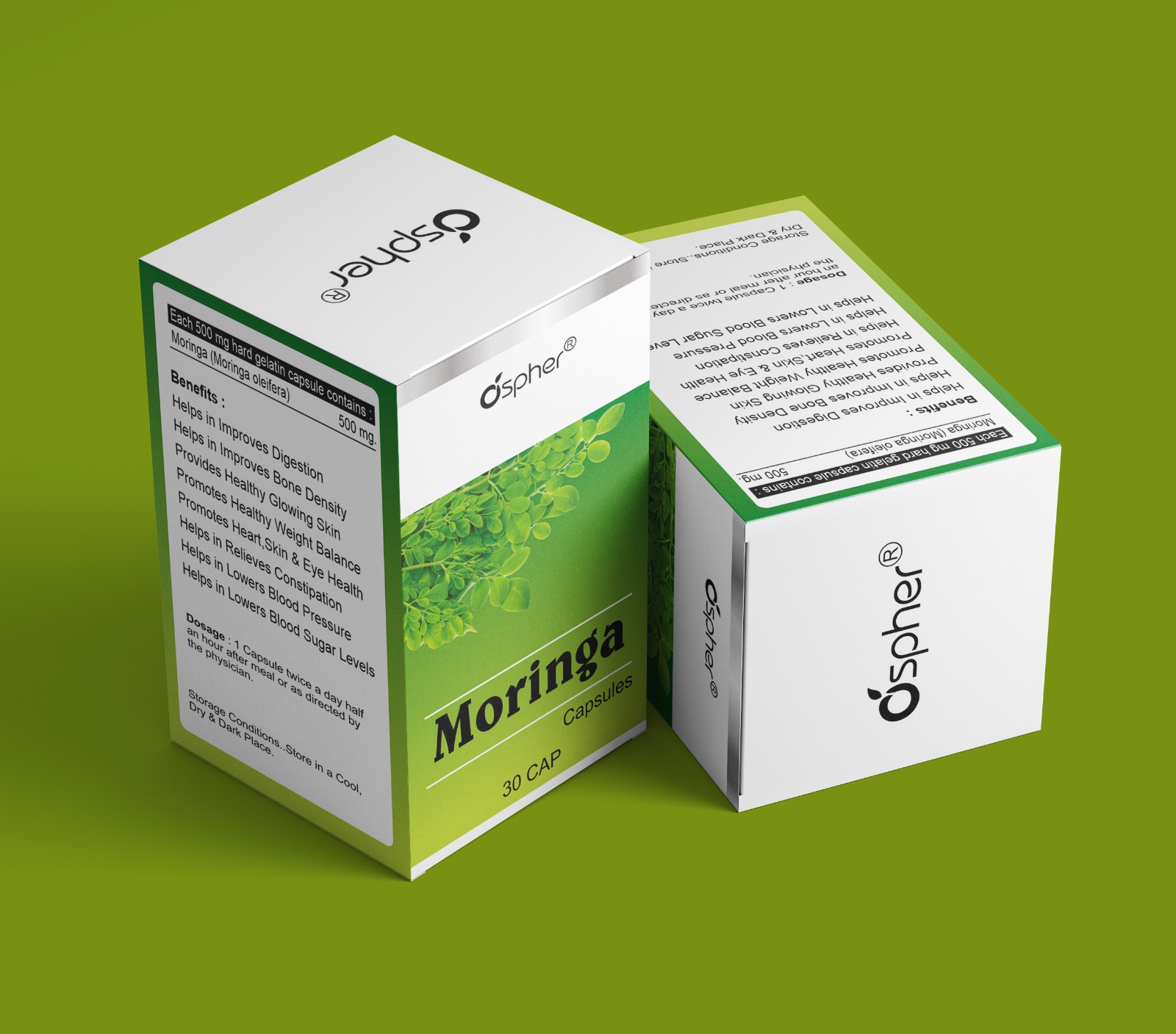 Pure Moringa Capsule - Age Group: For Adults