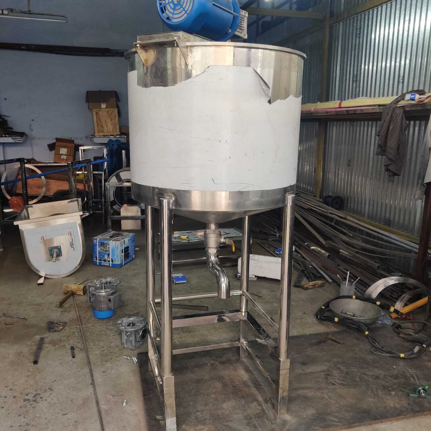 Stirrer Batter Mixing Machine - Capacity: 100 Ltr Ltr/hr