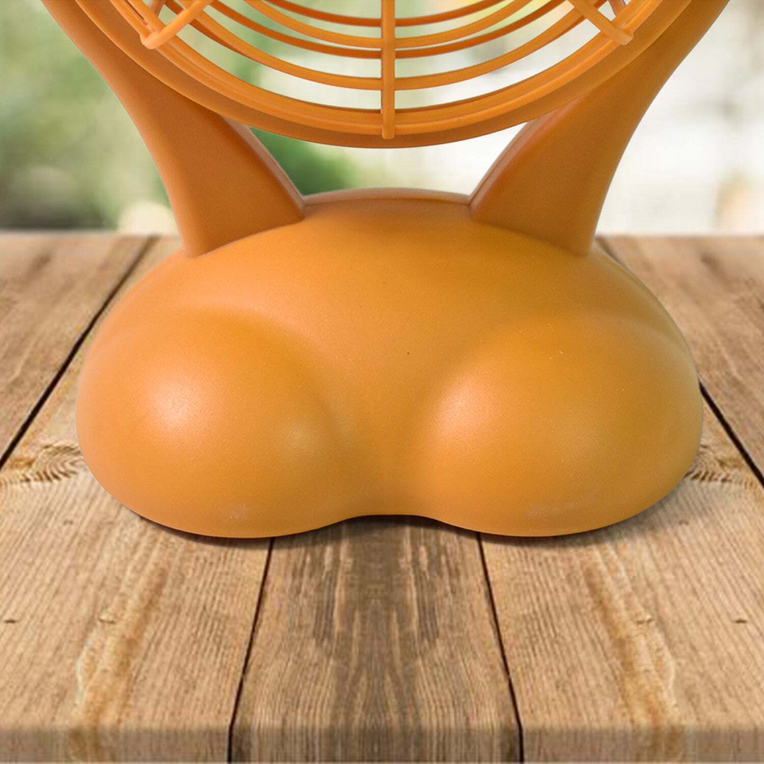 Cartoon Shape Mini Fan USB Powereds