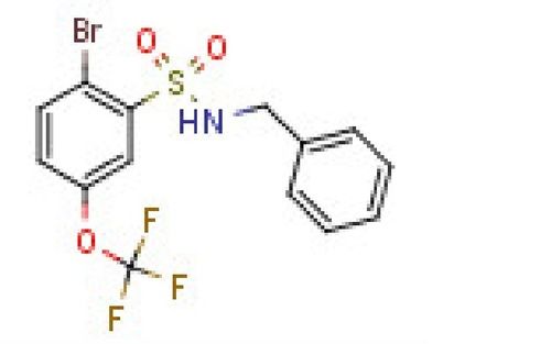 N-Benzyl 2-bromo-5-trifluoromethoxybenzenesulfonamide