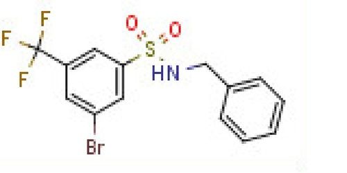 N-Benzyl 3-bromo-5-trifluoromethylbenzenesulfonamide