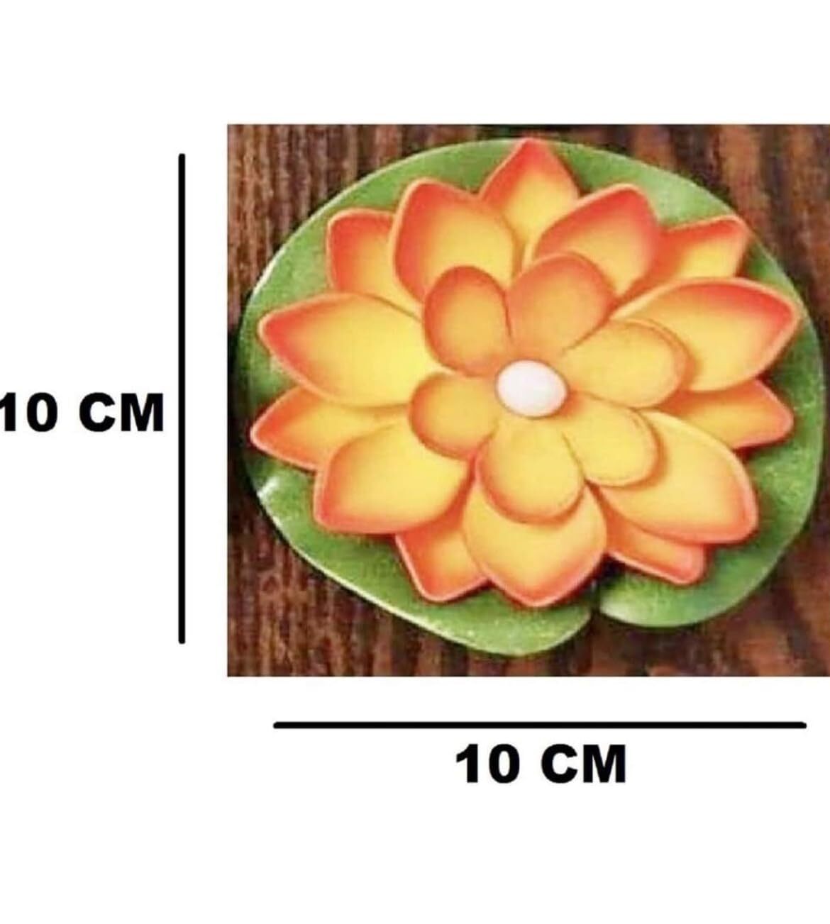 Lotus Flower Shape Water Sensor Candle - Plastic, Pack Of 3 Multicolored Floating Smokeless Led Tea Lights | Long-lasting, Indoor & Outdoor Use, Enchanting Ambiance