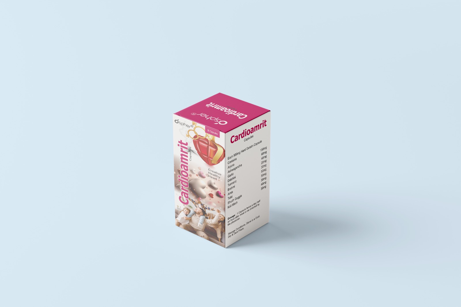 Herbal Cardiocare Capsule - Age Group: For Adults