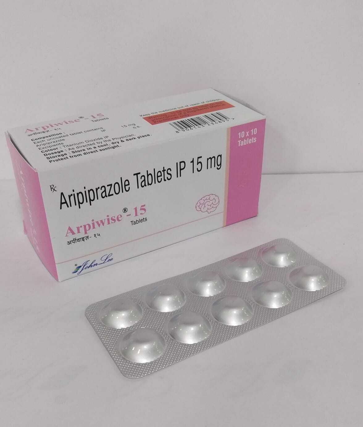 Aripiprazole Tablet - 5 Mg, 10 Mg, 15 Mg | Enhanced Dosage Options For Effective Mental Health Management