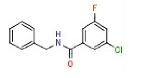 N-benzyl-3-chloro-5- fluorobenzamide