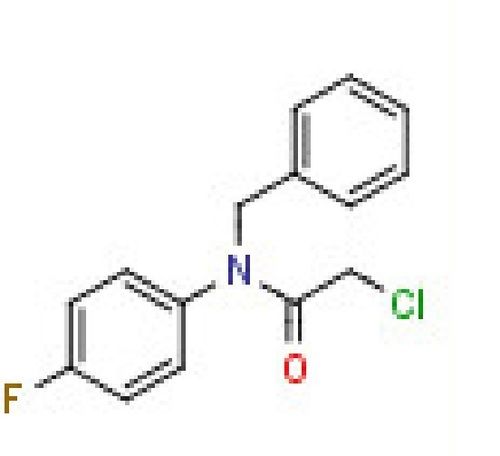 N-Benzyl-2-chloro-n-(4-fluorophenyl) acetamide