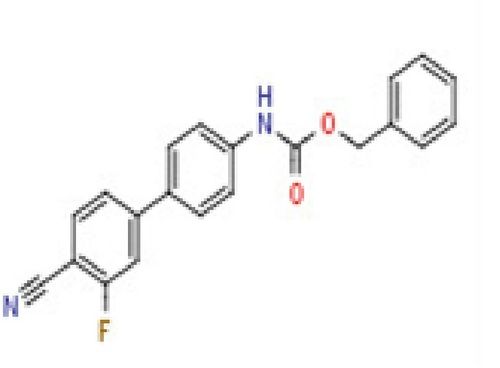 Benzyl N-[4-(4-cyano-3-fluorophenyl)phenyl]carbamate