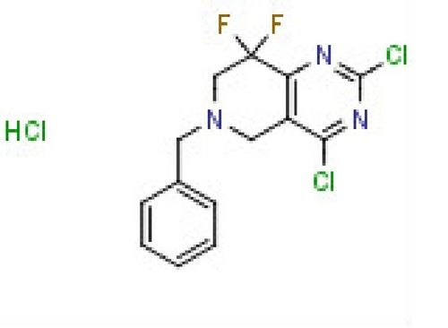 6-Benzyl-2,4-dichloro-8,8-difluoro-5,6,7,8-tetrahydropyrido[4,3-d]pyrimidine hydrochloride