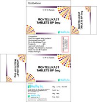 Montelukast tablet 10mg