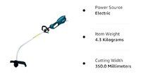 Makita UR3501 Electric Grass Trimmer 1000W