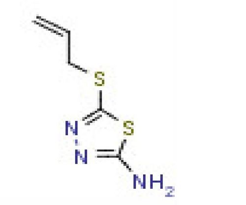 5-Allylsulfanyl-[1,3,4]thiadiazol- 2-ylamine