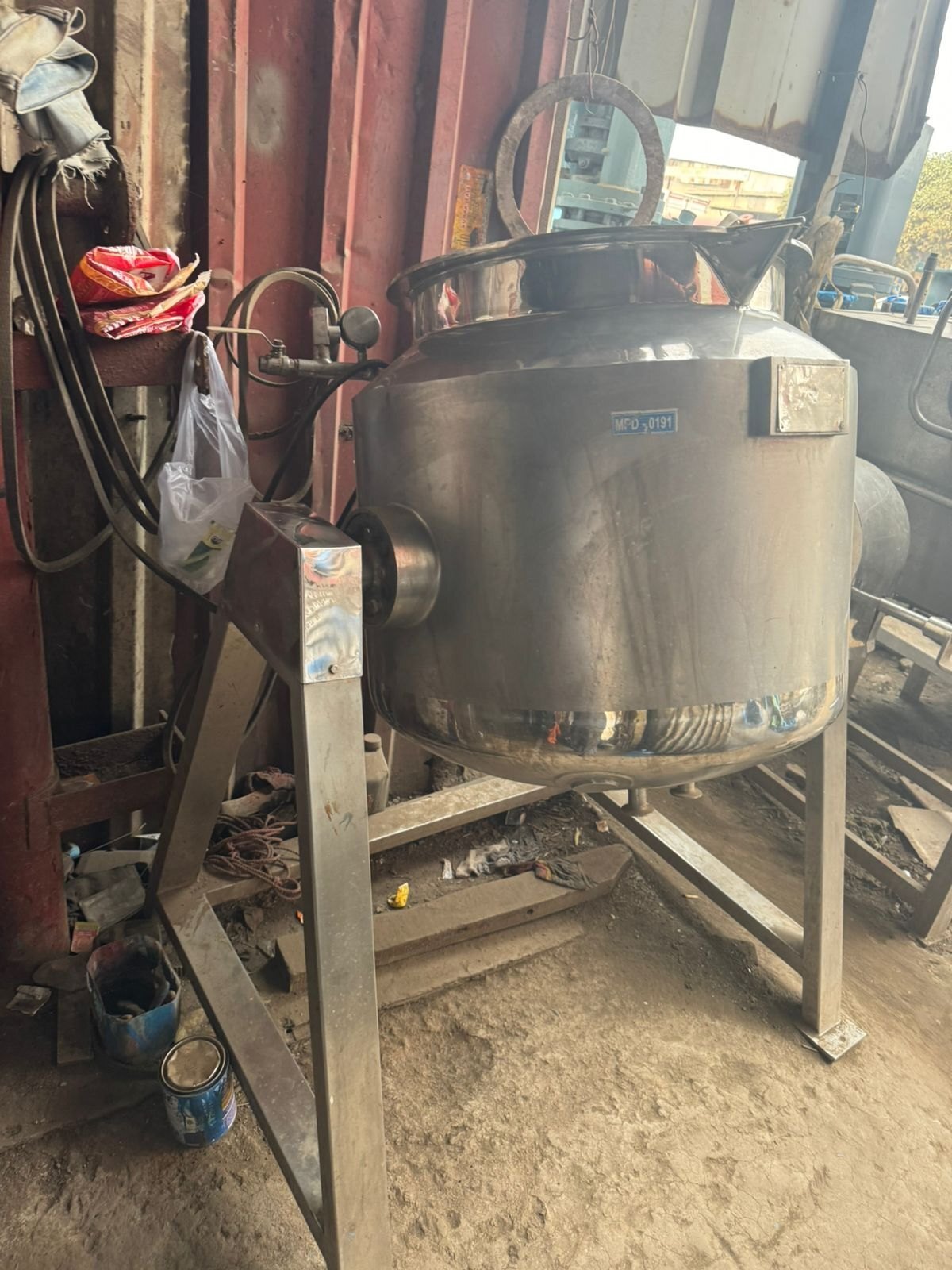 Stainless Steel Paste Kettle