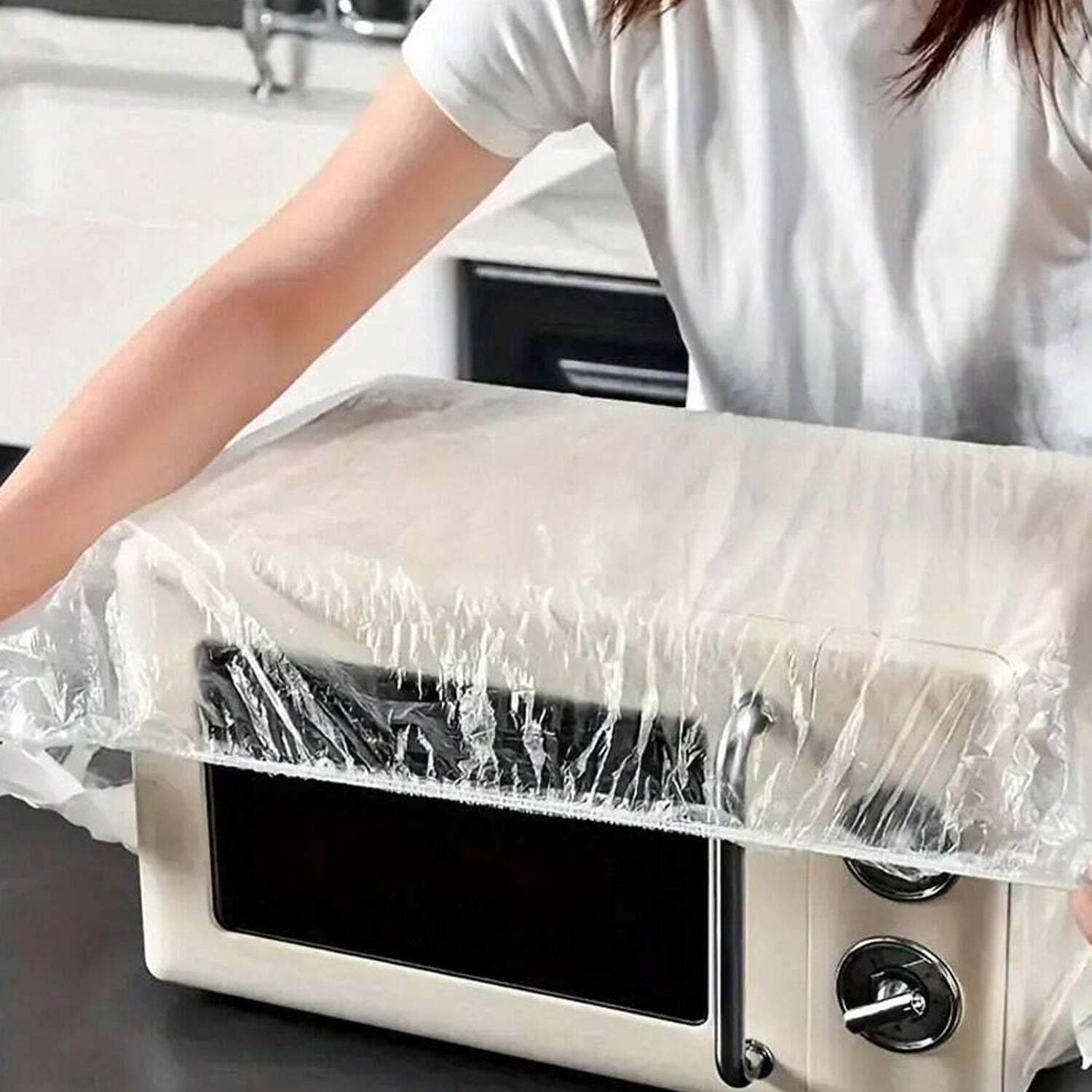 Home Thick Disposable Dust Proof Plastic Furniture Cover