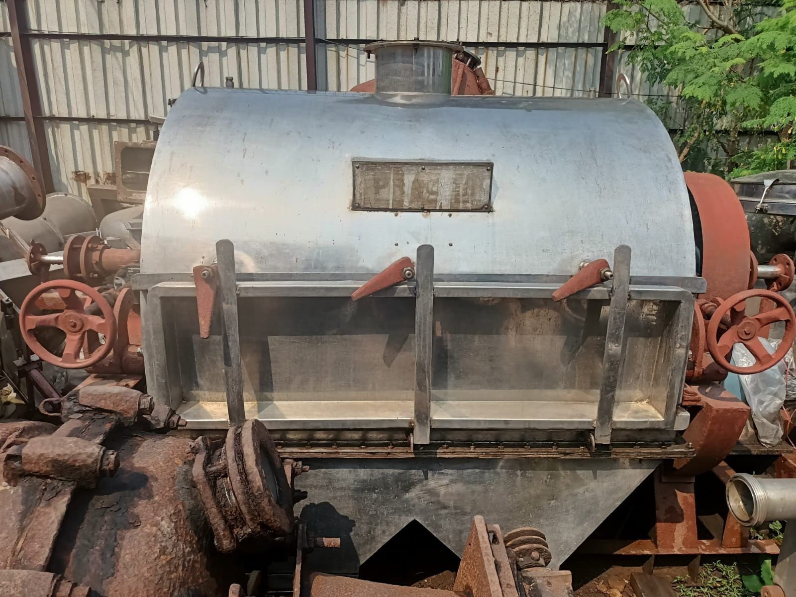 Drum Flaker Machine