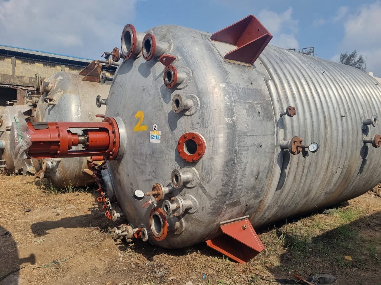 Ss Limpet Coil Reactor - Capacity: 500 Litres Ltr/hr