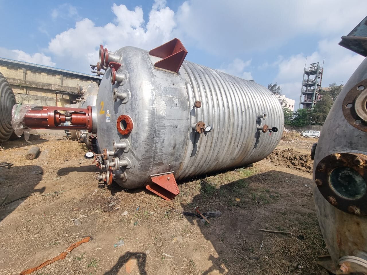 Ss Limpet Coil Reactor - Capacity: 500 Litres Ltr/hr