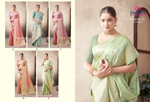 Parvati Multicolor Rapier Silk Saree -25645