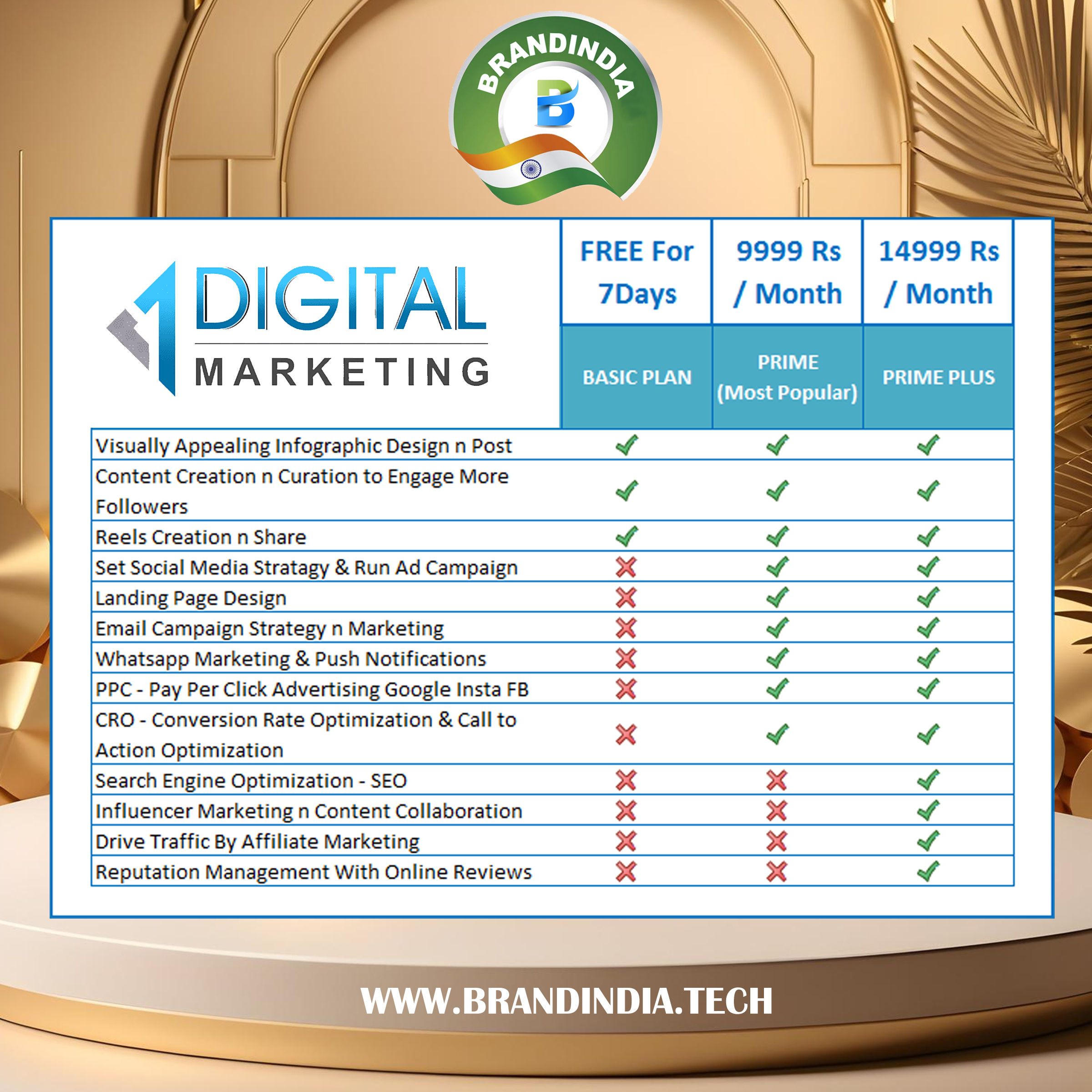 BrandIndia Digital Marketing Services