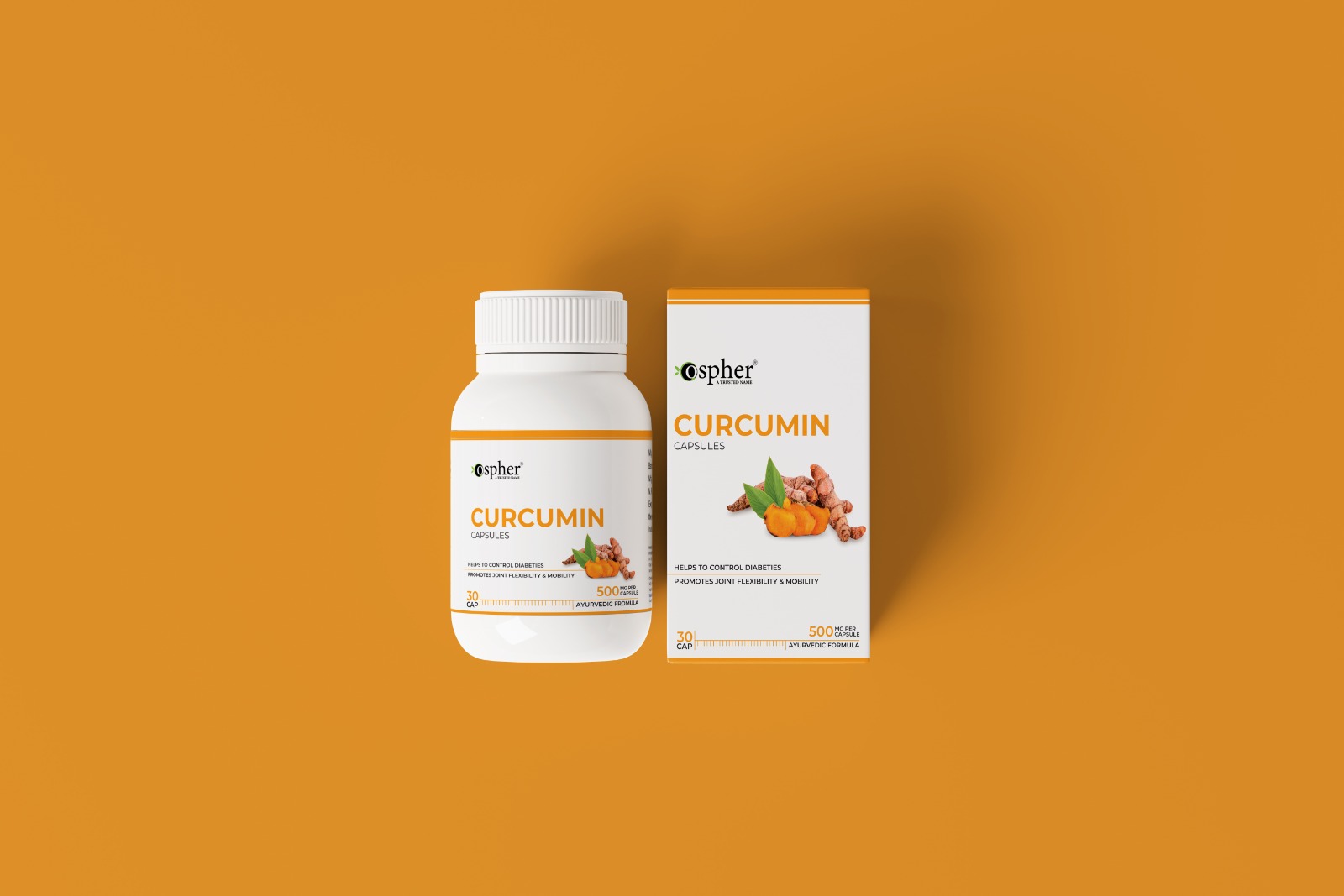 Ospher Curcumin Capsule - Age Group: For Adults