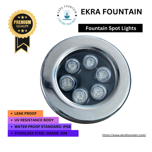 18w Fountain Stand Light