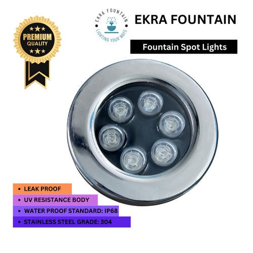 18w Fountain Stand Light