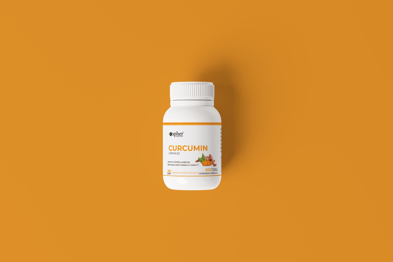 Herbal Curcumin Capsule - Age Group: For Adults