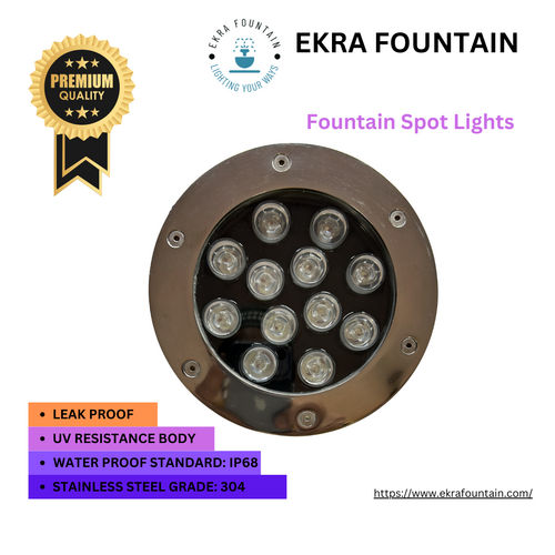 36W Fountain Stand Light - Color: Various Available