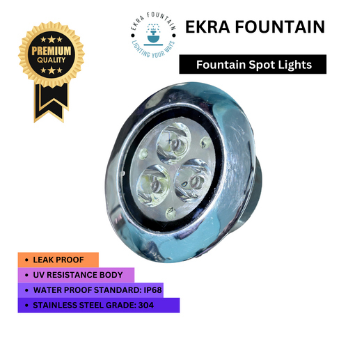 9w Fountain Stand Light
