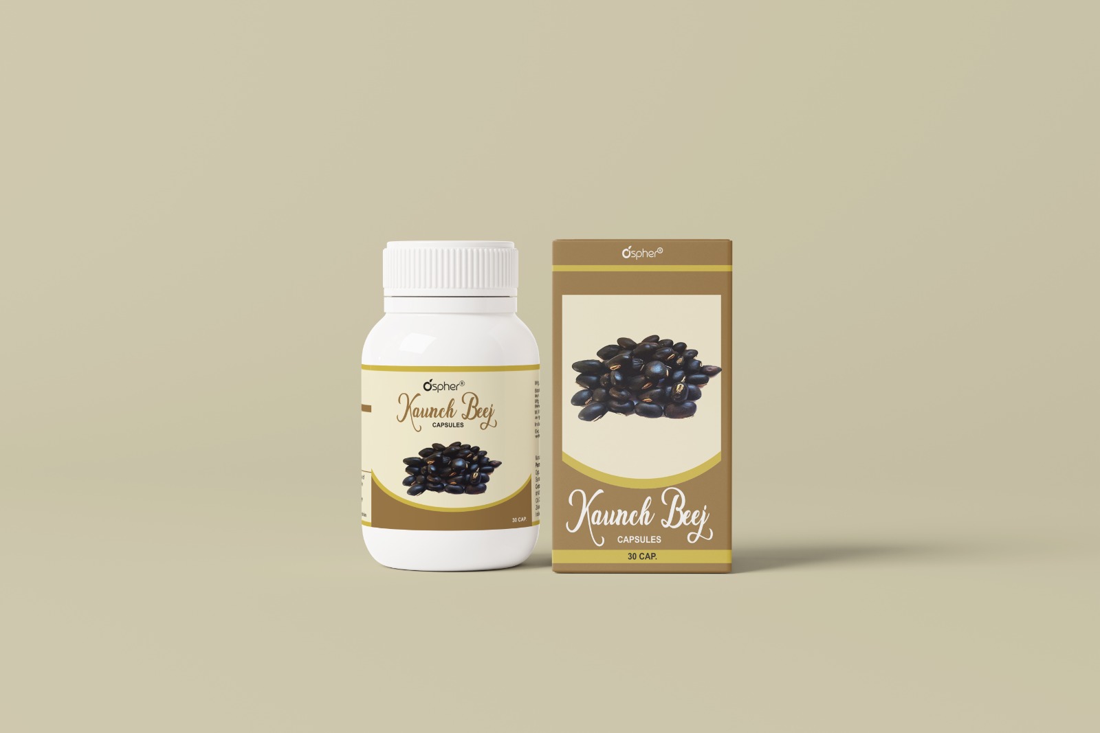 Herbal Kaunch Beej Capsule - Age Group: For Adults
