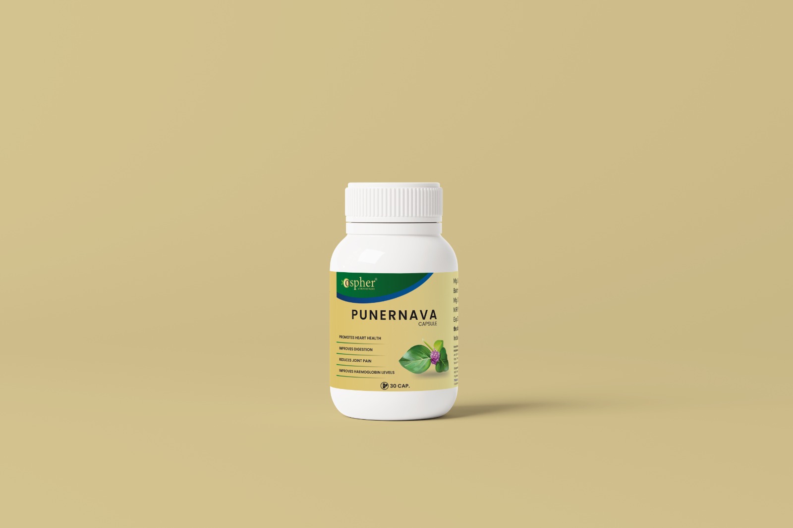 Ospher Punernava Capsule - Age Group: For Adults