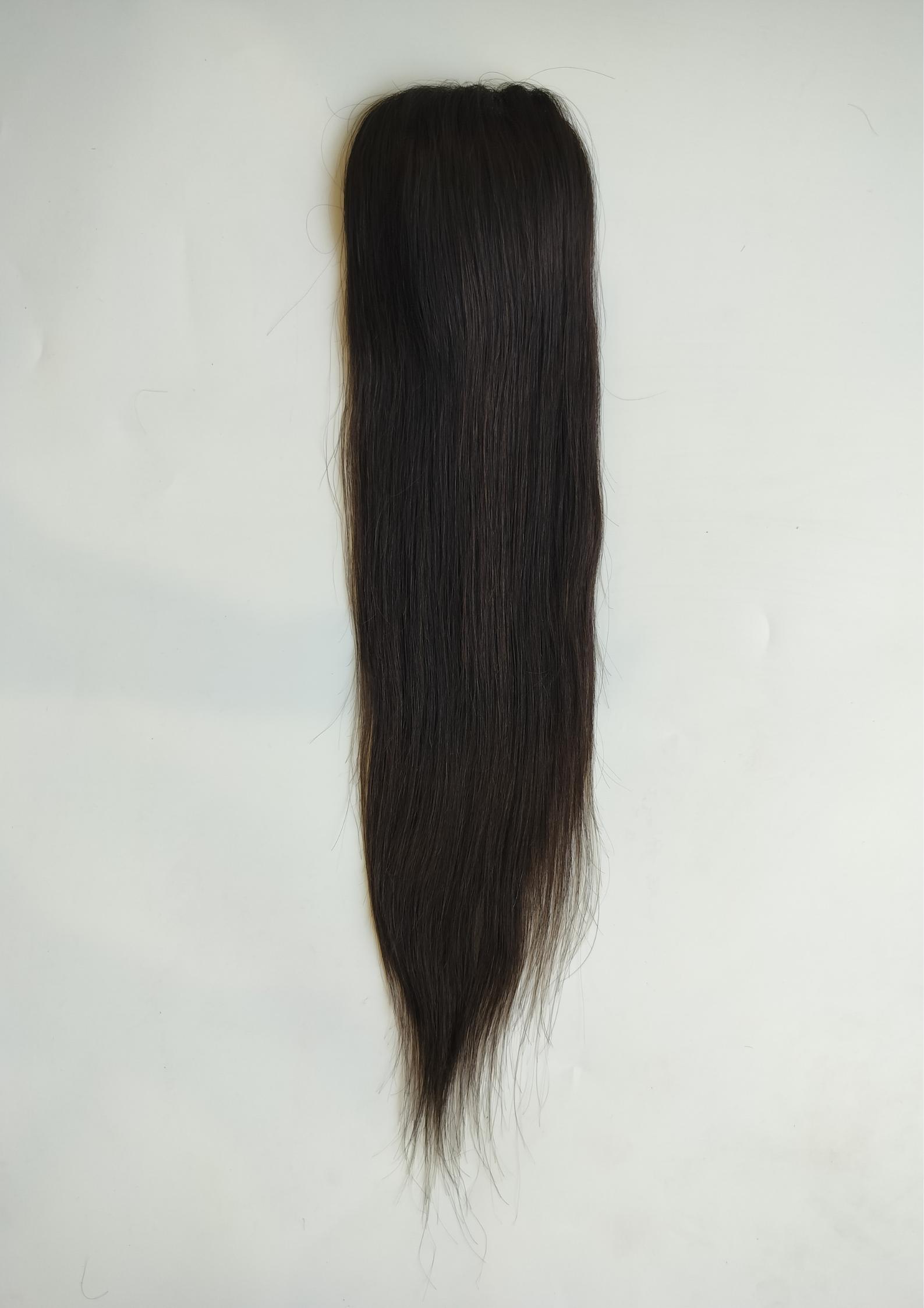 Natural Straight Skin Base Mirage Topper 100%Original Human Hair Extension