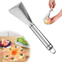 Stainless Steel Fruit Carving Knife - V Shape Channel Knife Tools