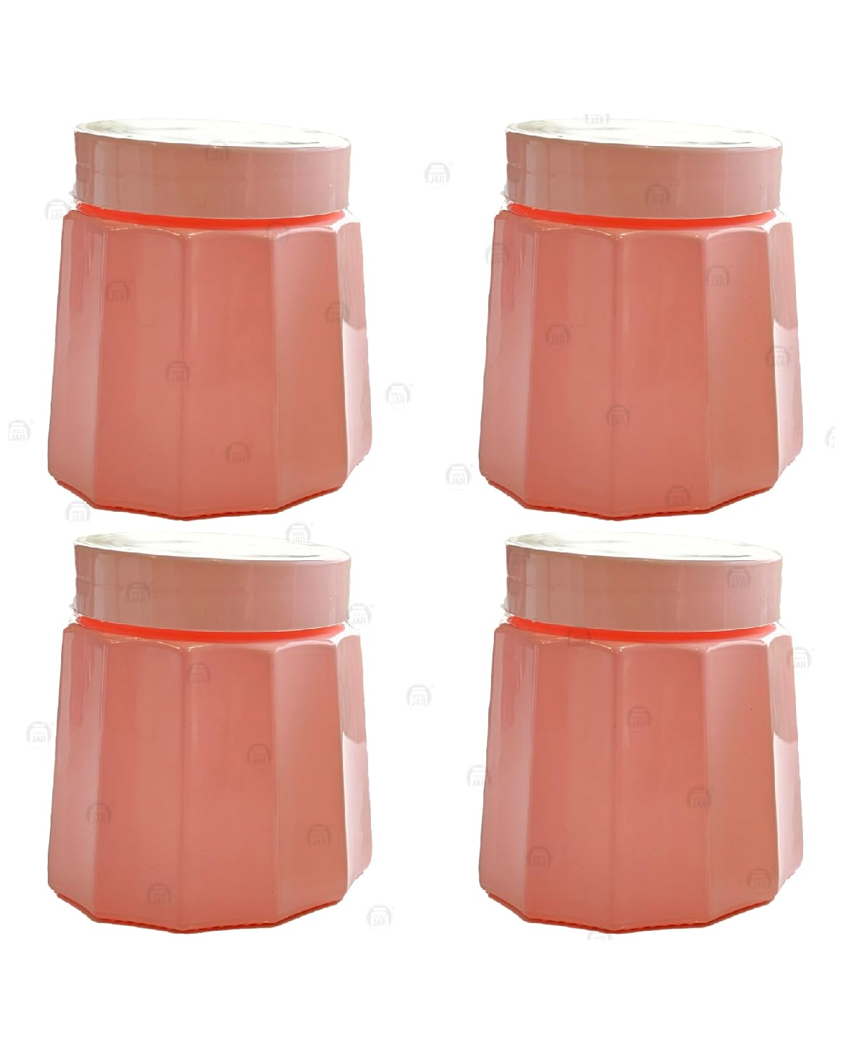 Croco Jar Premium Color Coated & Printed Design 300 Ml Jubilee Opk Peach - Height: 10 Centimeter (Cm)