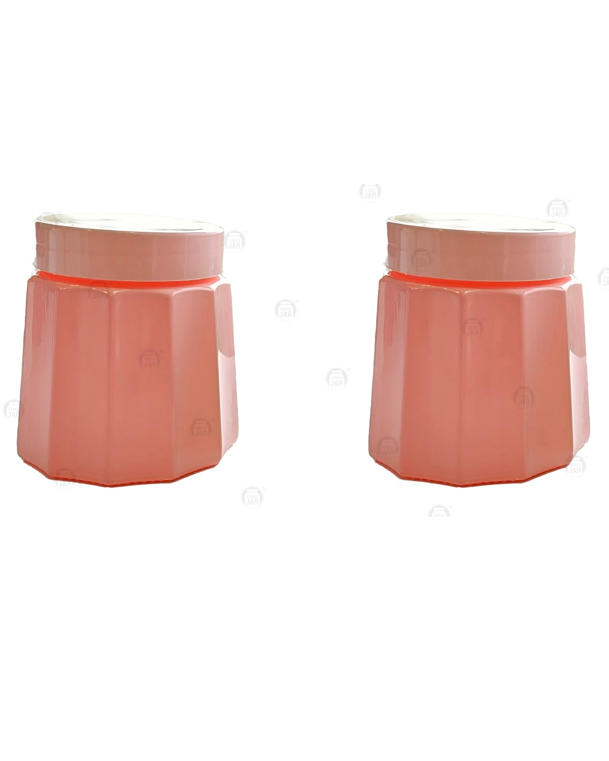 Croco Jar Premium Color Coated & Printed Design 300 Ml Jubilee Opk Peach - Height: 10 Centimeter (Cm)