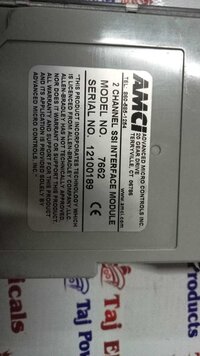 AMCI 7662 SR.NO-12100189 MODULE