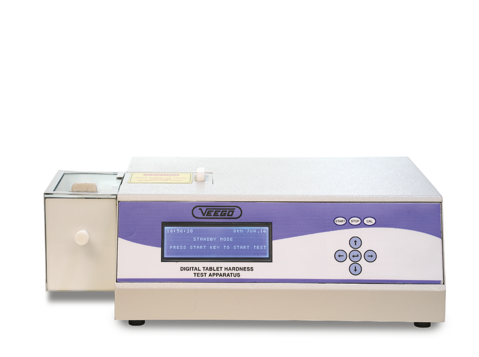 Advanced Tablet Hardness Testers Vdigitab I - Color: White