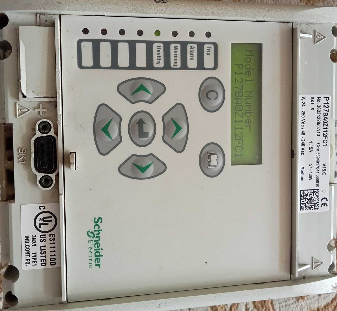 MICOM P127BA0Z112FC1 OVERCURRENT RELAY