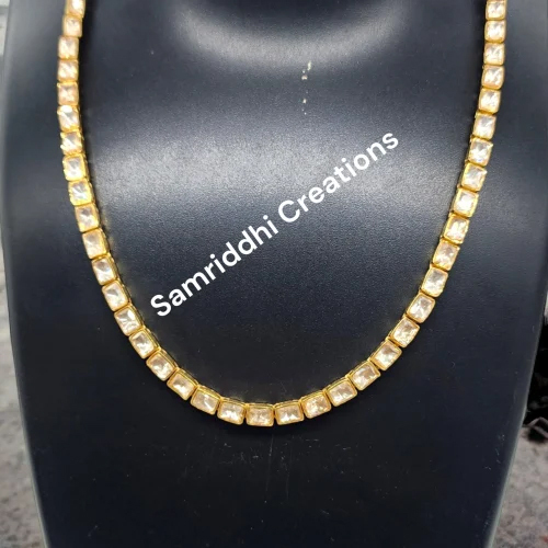 Ladies Kundan Polki Necklace