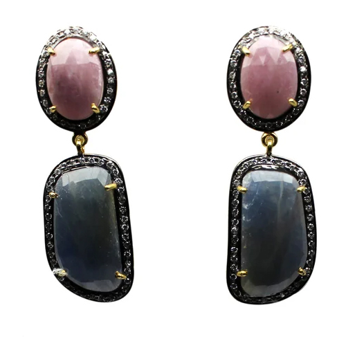 Sapphire Dangle Earrings