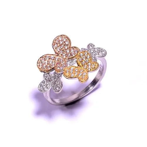 Beautiful Butterfly Crafted Sterling Silver Ring