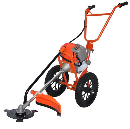 4 Stroke 35 Cc Hand Push/ Trolley Type Brush Cutter